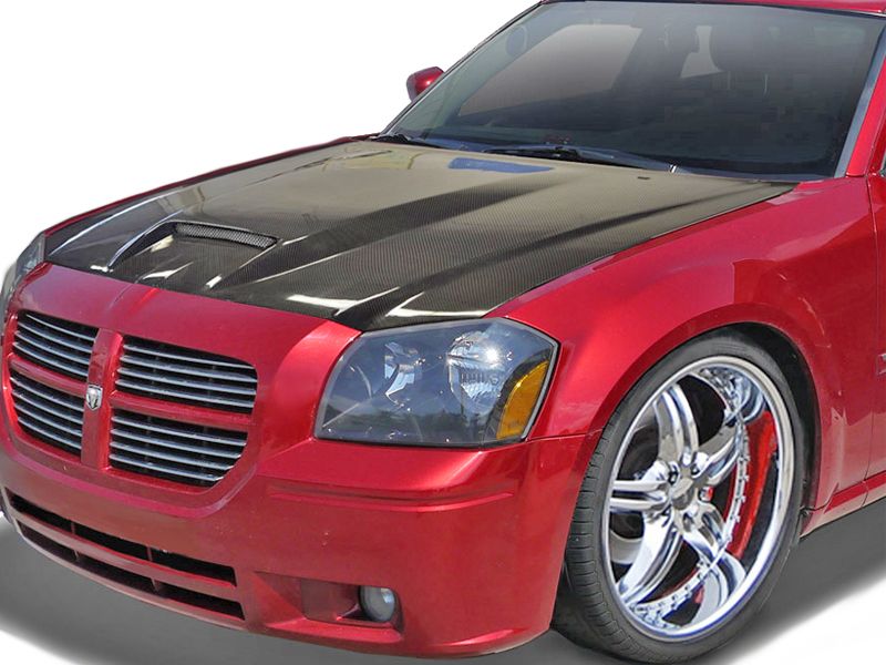 20052007 Dodge Magnum Carbon Creations SRT Look Hood 1 Piece
